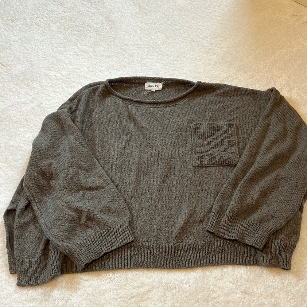Cropped sweater